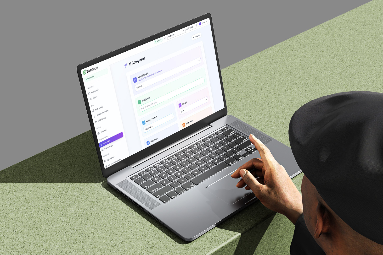 Nu får utvalda företag vara med och testa WebGrow AI